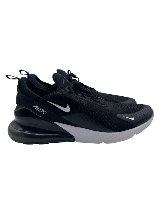 Nike Air Max 270 Black Anthracite Solar Red White AH8050-002 Men’s SZ 14